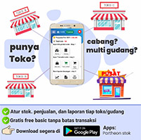 Aplikasi keuangan yang bisa mengatur multi gudang, partheon stok